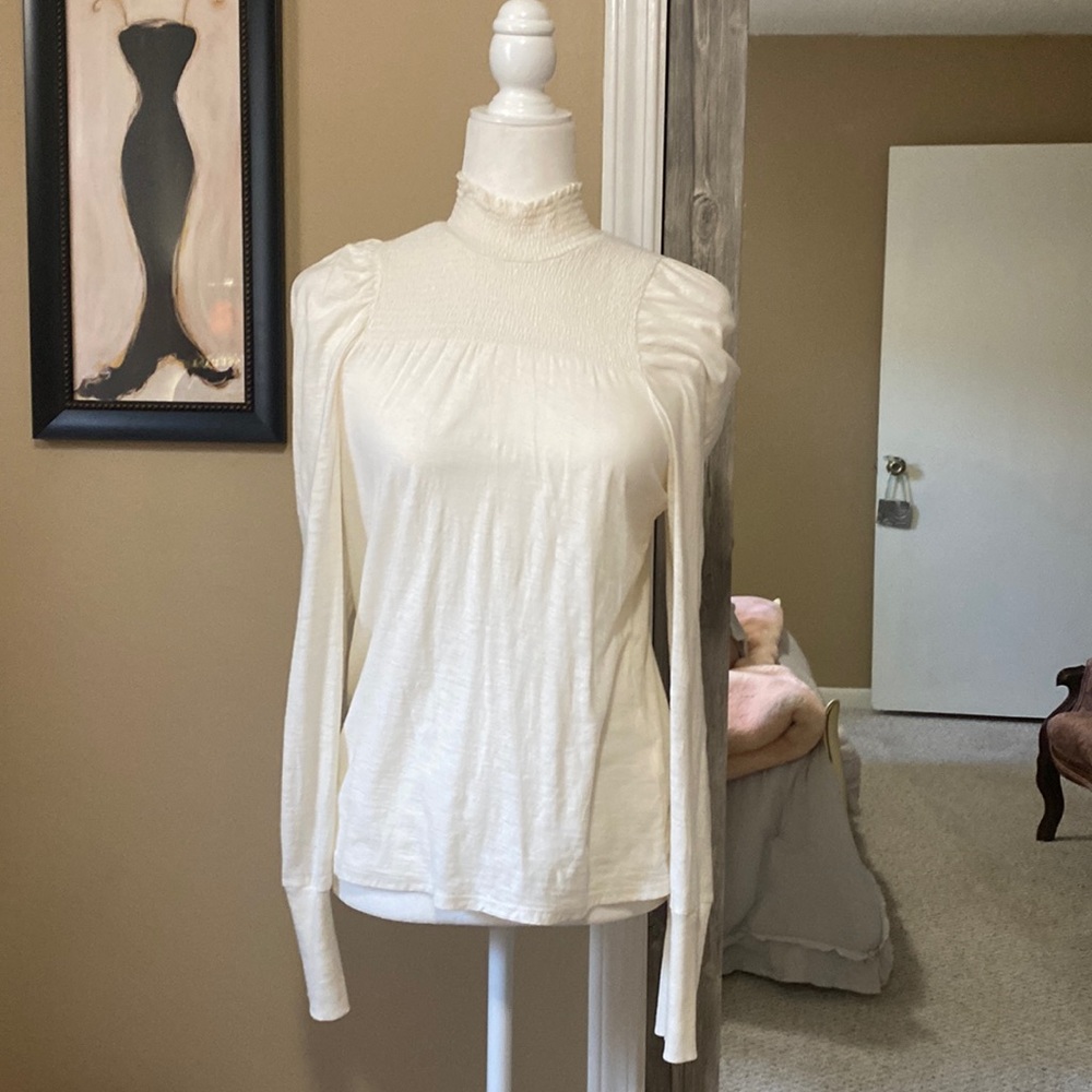Nation ivory, long sleeve top💃